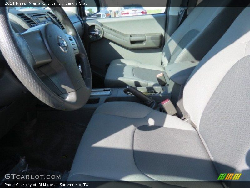 Silver Lightning / Gray 2011 Nissan Xterra X