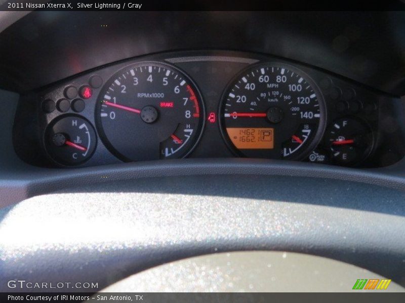 Silver Lightning / Gray 2011 Nissan Xterra X