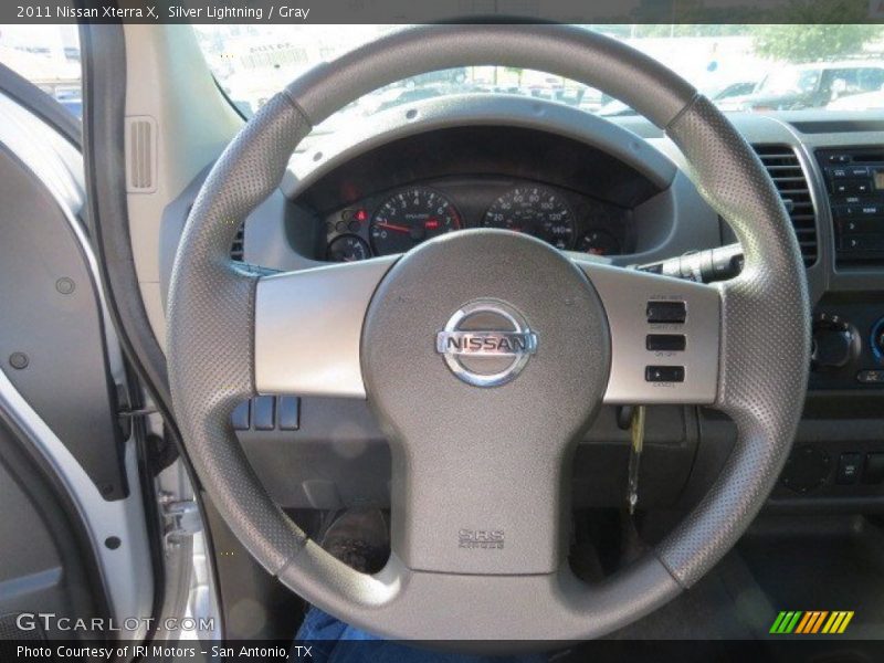 Silver Lightning / Gray 2011 Nissan Xterra X