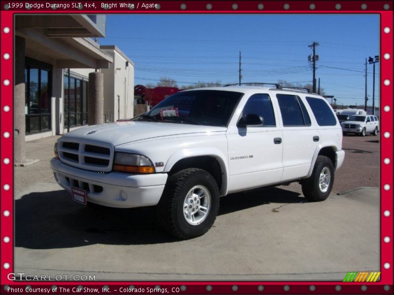 Bright White / Agate 1999 Dodge Durango SLT 4x4