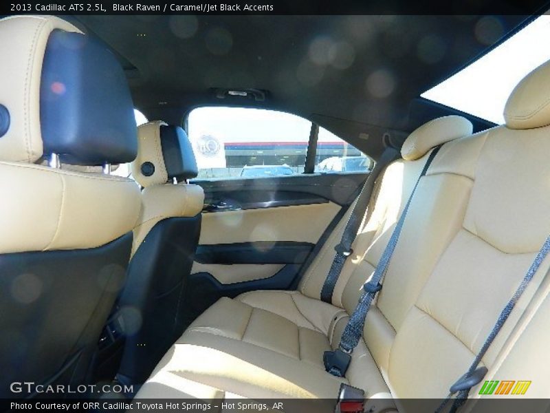 Black Raven / Caramel/Jet Black Accents 2013 Cadillac ATS 2.5L