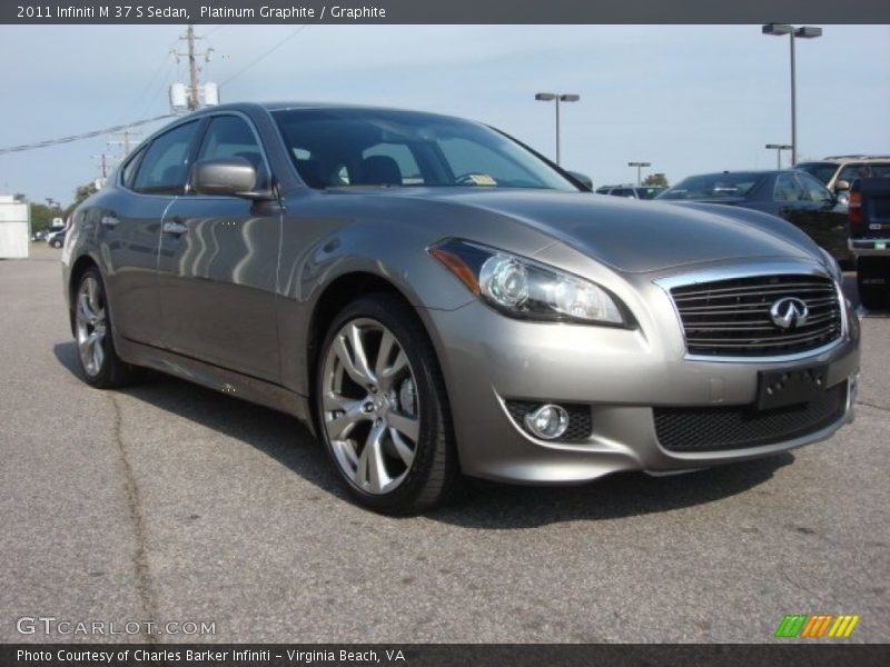 Platinum Graphite / Graphite 2011 Infiniti M 37 S Sedan