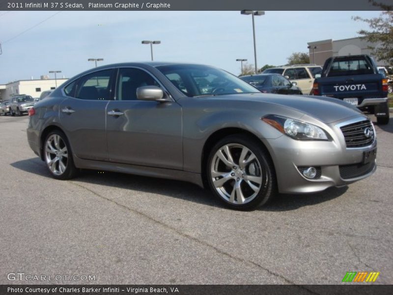 Platinum Graphite / Graphite 2011 Infiniti M 37 S Sedan