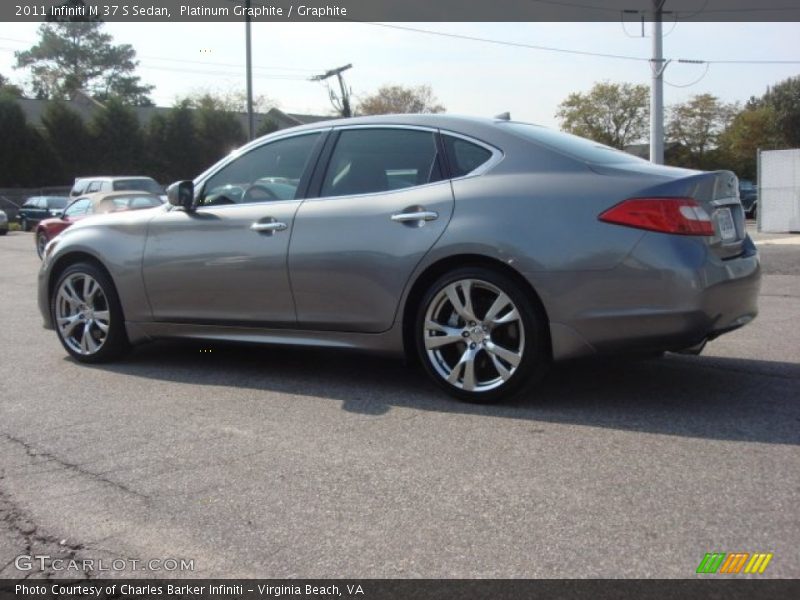 Platinum Graphite / Graphite 2011 Infiniti M 37 S Sedan