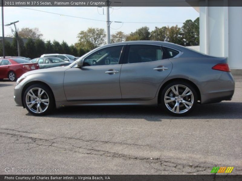 Platinum Graphite / Graphite 2011 Infiniti M 37 S Sedan