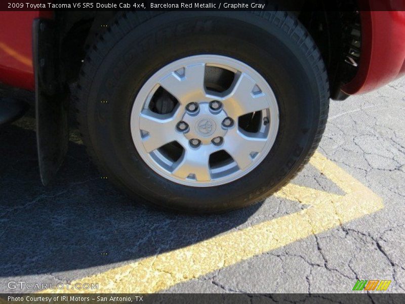 Barcelona Red Metallic / Graphite Gray 2009 Toyota Tacoma V6 SR5 Double Cab 4x4