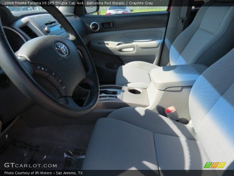 Barcelona Red Metallic / Graphite Gray 2009 Toyota Tacoma V6 SR5 Double Cab 4x4