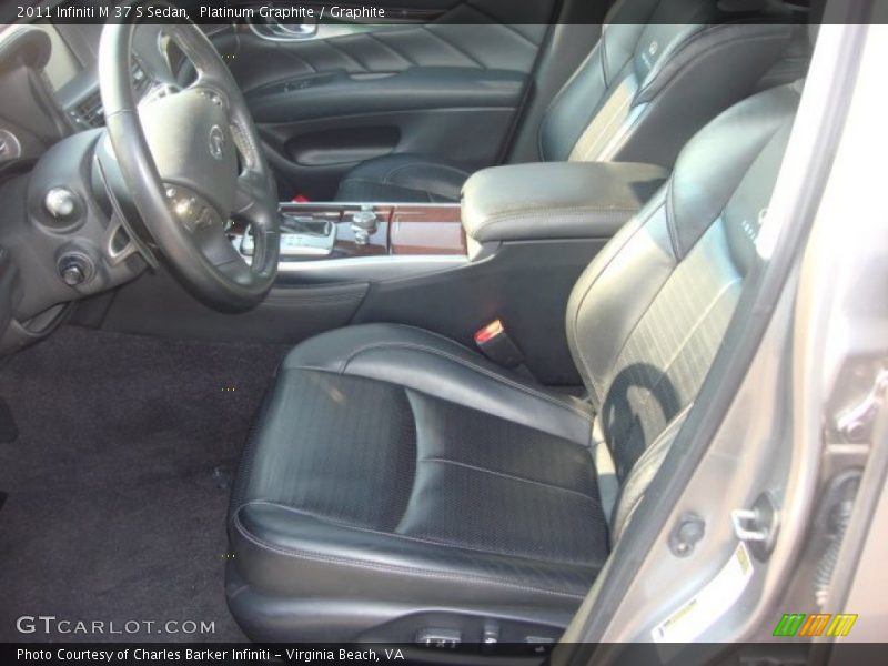 Platinum Graphite / Graphite 2011 Infiniti M 37 S Sedan