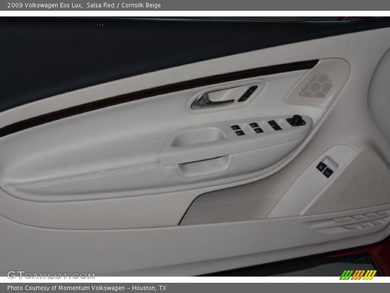 Salsa Red / Cornsilk Beige 2009 Volkswagen Eos Lux