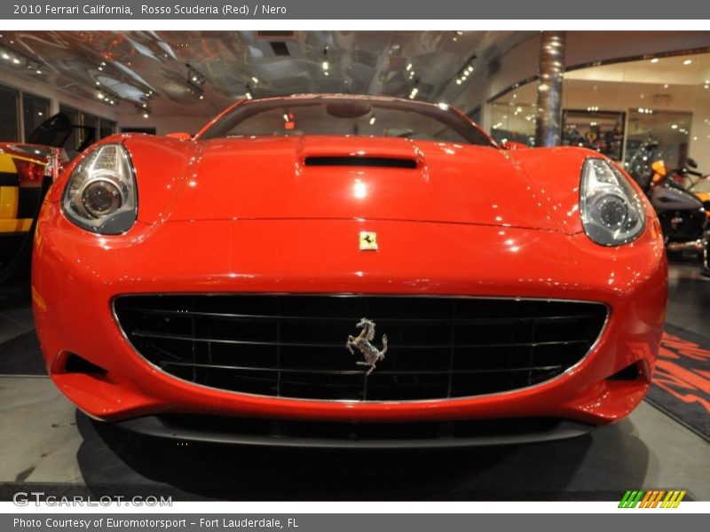 Rosso Scuderia (Red) / Nero 2010 Ferrari California