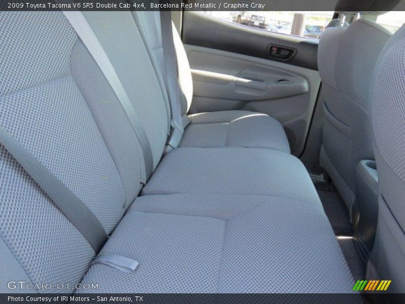 Barcelona Red Metallic / Graphite Gray 2009 Toyota Tacoma V6 SR5 Double Cab 4x4