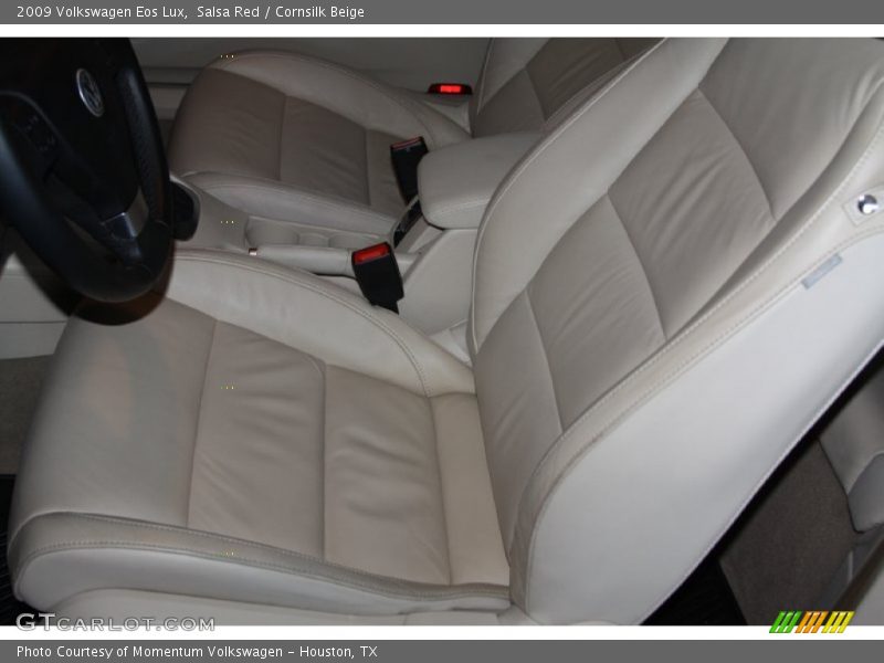 Salsa Red / Cornsilk Beige 2009 Volkswagen Eos Lux