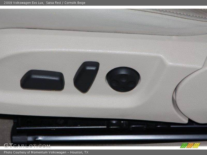 Salsa Red / Cornsilk Beige 2009 Volkswagen Eos Lux