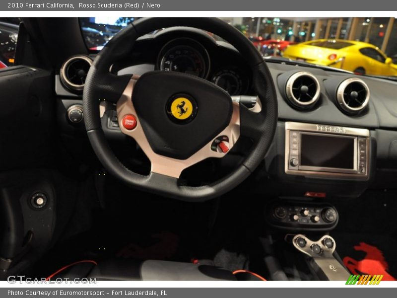 Rosso Scuderia (Red) / Nero 2010 Ferrari California