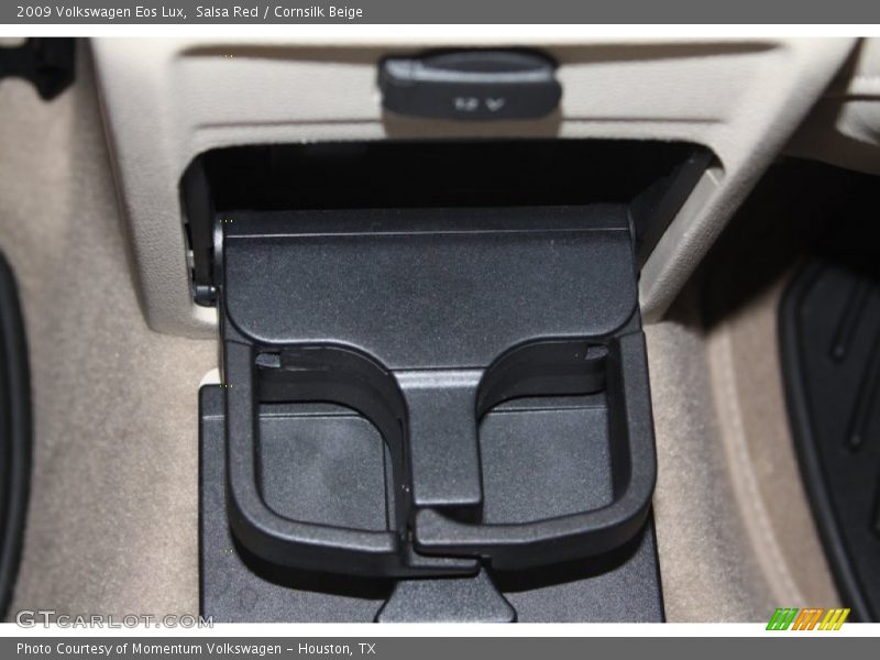 Salsa Red / Cornsilk Beige 2009 Volkswagen Eos Lux