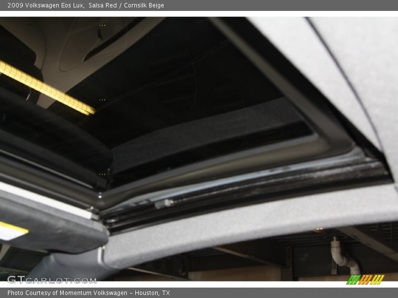 Salsa Red / Cornsilk Beige 2009 Volkswagen Eos Lux