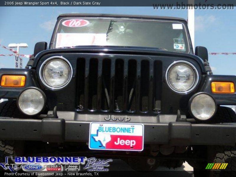 Black / Dark Slate Gray 2006 Jeep Wrangler Sport 4x4