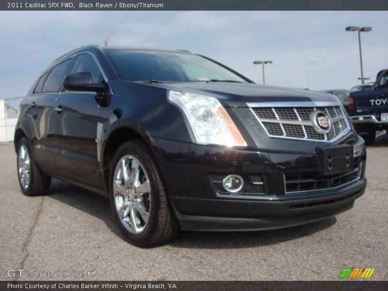 Black Raven / Ebony/Titanium 2011 Cadillac SRX FWD