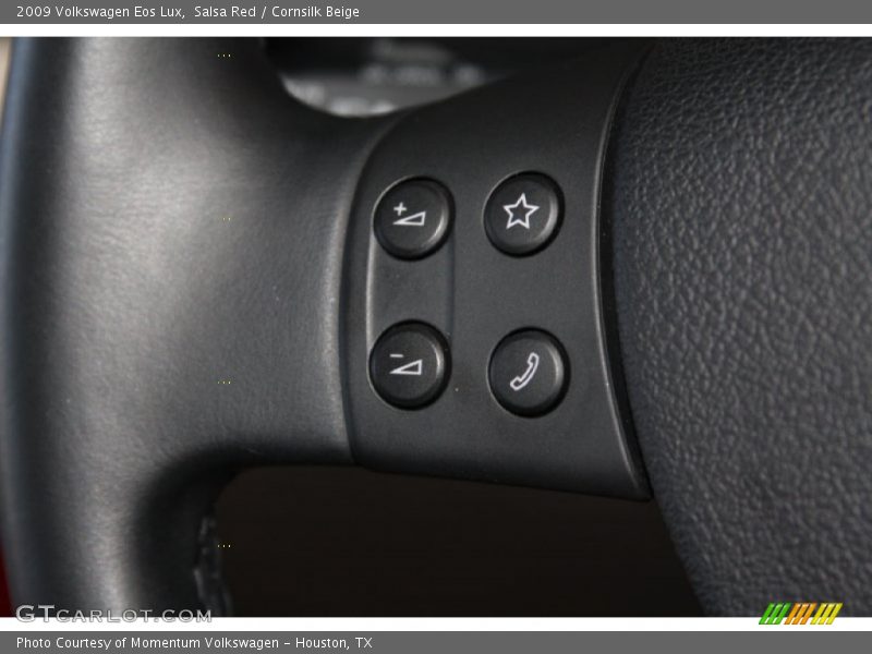 Salsa Red / Cornsilk Beige 2009 Volkswagen Eos Lux