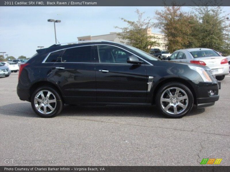 Black Raven / Ebony/Titanium 2011 Cadillac SRX FWD