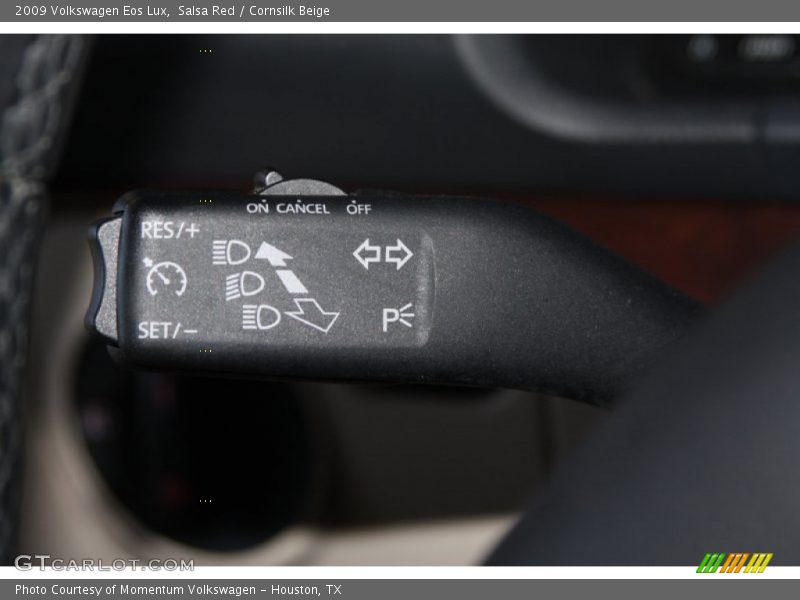 Salsa Red / Cornsilk Beige 2009 Volkswagen Eos Lux