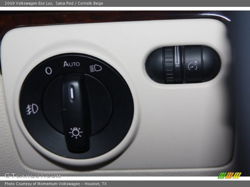 Salsa Red / Cornsilk Beige 2009 Volkswagen Eos Lux