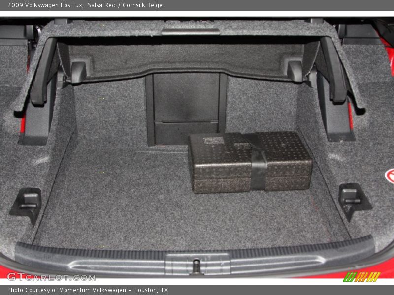Salsa Red / Cornsilk Beige 2009 Volkswagen Eos Lux