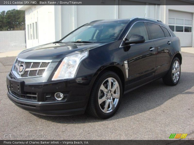 Black Raven / Ebony/Titanium 2011 Cadillac SRX FWD