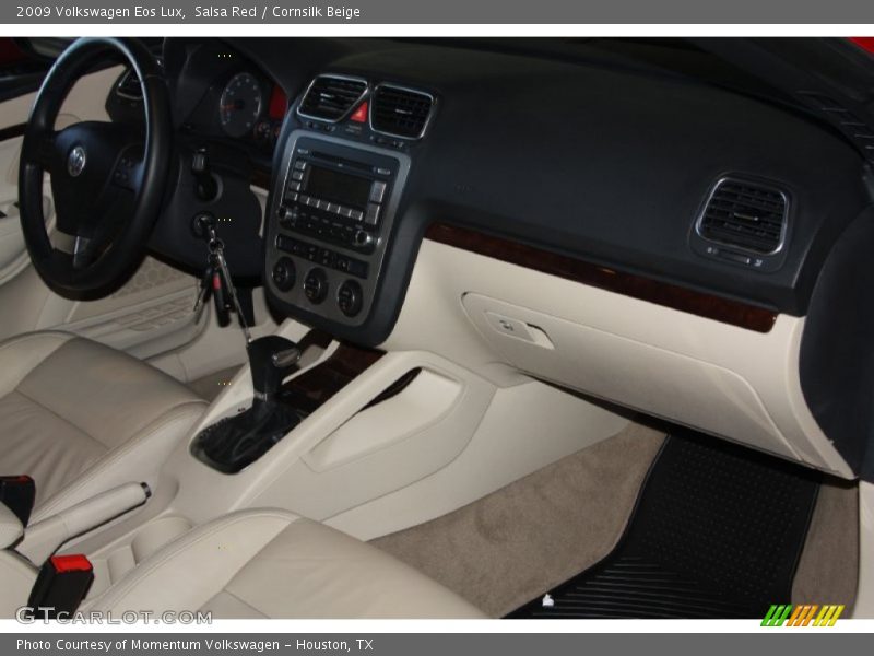Salsa Red / Cornsilk Beige 2009 Volkswagen Eos Lux