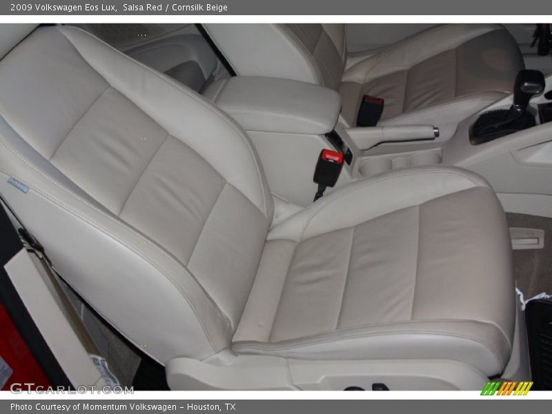 Salsa Red / Cornsilk Beige 2009 Volkswagen Eos Lux