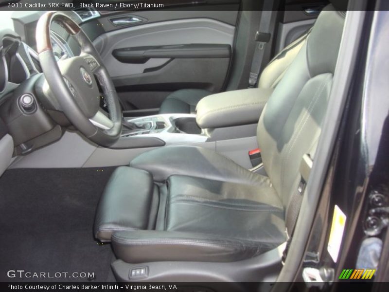 Black Raven / Ebony/Titanium 2011 Cadillac SRX FWD