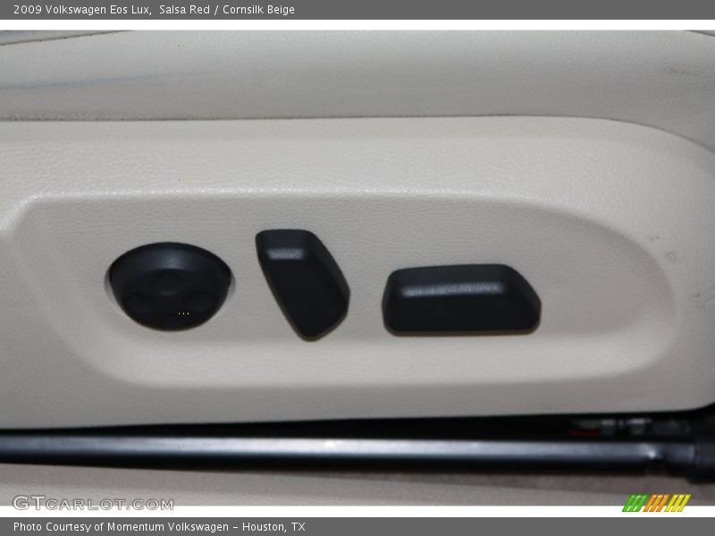 Salsa Red / Cornsilk Beige 2009 Volkswagen Eos Lux