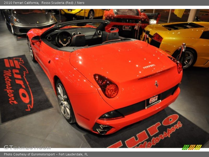 Rosso Scuderia (Red) / Nero 2010 Ferrari California