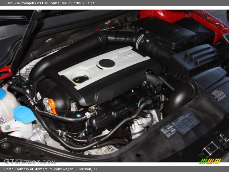 Salsa Red / Cornsilk Beige 2009 Volkswagen Eos Lux