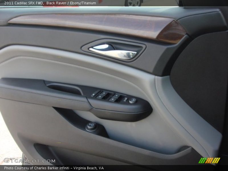 Black Raven / Ebony/Titanium 2011 Cadillac SRX FWD