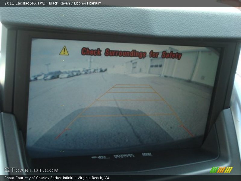 Black Raven / Ebony/Titanium 2011 Cadillac SRX FWD