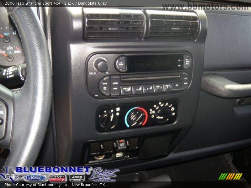 Black / Dark Slate Gray 2006 Jeep Wrangler Sport 4x4