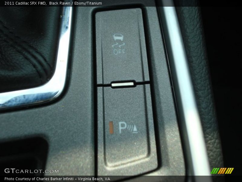 Black Raven / Ebony/Titanium 2011 Cadillac SRX FWD