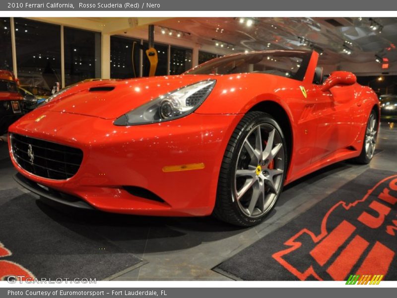 Rosso Scuderia (Red) / Nero 2010 Ferrari California