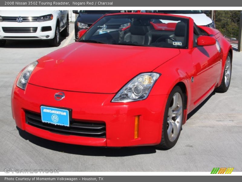 Nogaro Red / Charcoal 2008 Nissan 350Z Touring Roadster