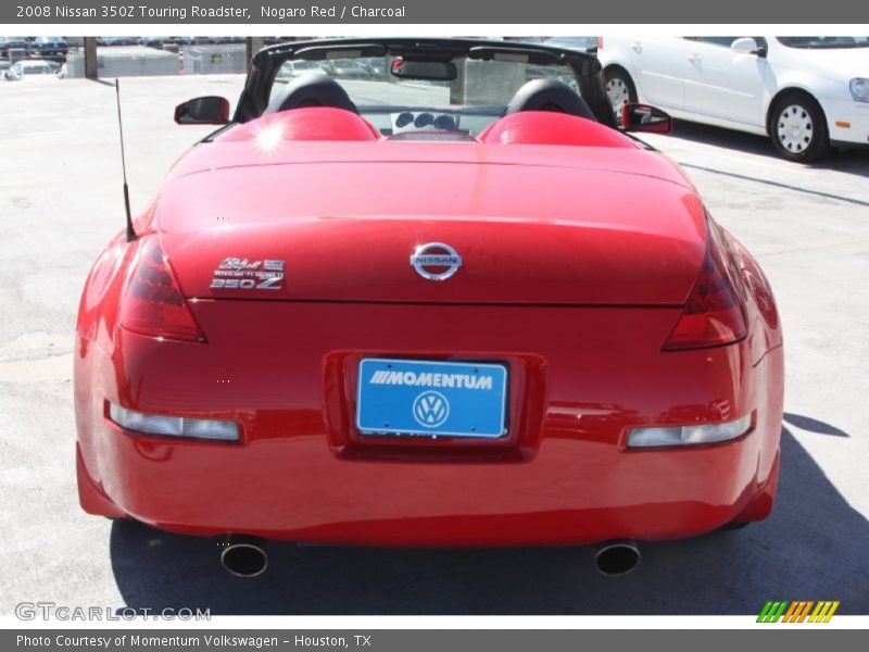 Nogaro Red / Charcoal 2008 Nissan 350Z Touring Roadster