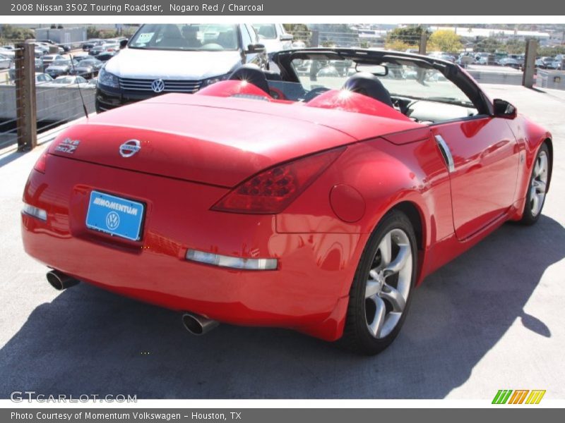 Nogaro Red / Charcoal 2008 Nissan 350Z Touring Roadster