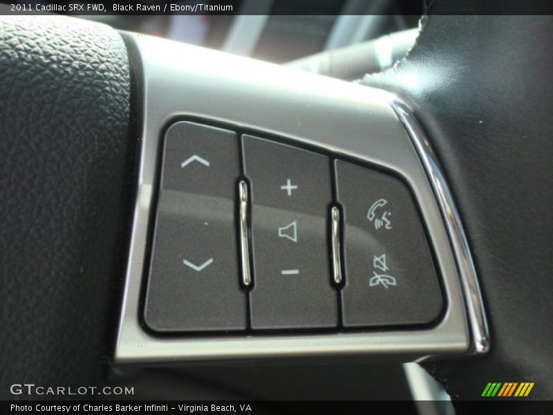 Black Raven / Ebony/Titanium 2011 Cadillac SRX FWD