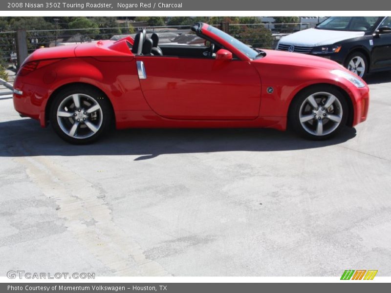 Nogaro Red / Charcoal 2008 Nissan 350Z Touring Roadster