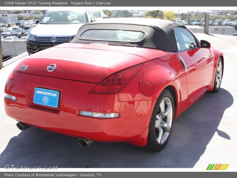 Nogaro Red / Charcoal 2008 Nissan 350Z Touring Roadster