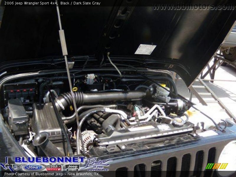 Black / Dark Slate Gray 2006 Jeep Wrangler Sport 4x4