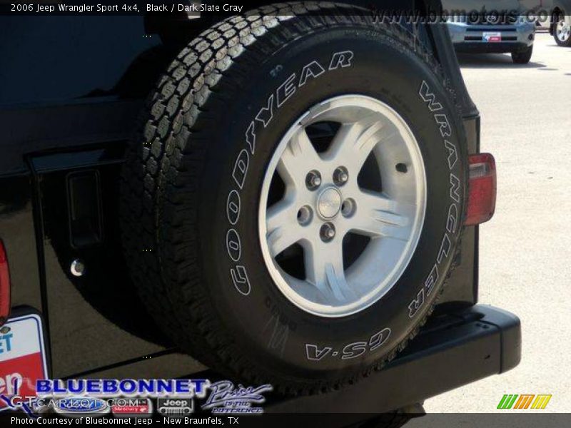 Black / Dark Slate Gray 2006 Jeep Wrangler Sport 4x4