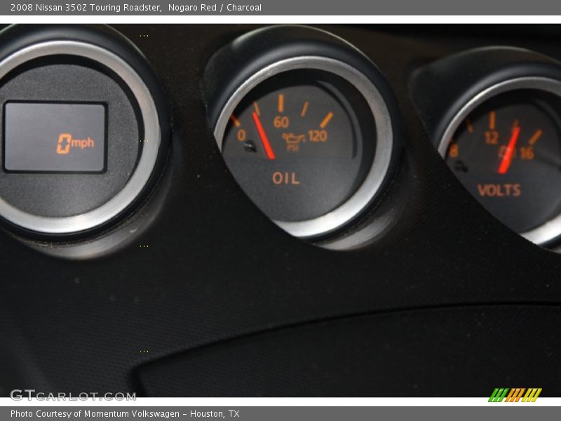 Nogaro Red / Charcoal 2008 Nissan 350Z Touring Roadster