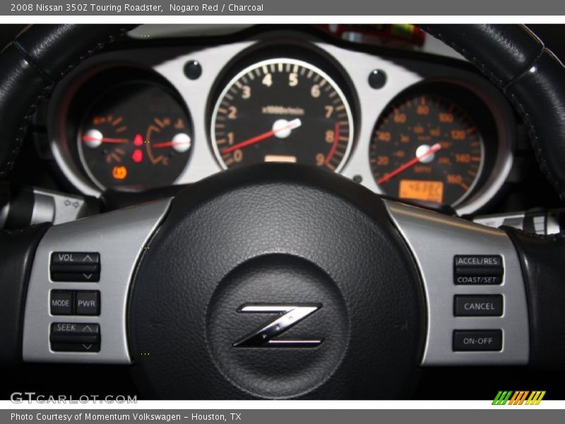 Nogaro Red / Charcoal 2008 Nissan 350Z Touring Roadster