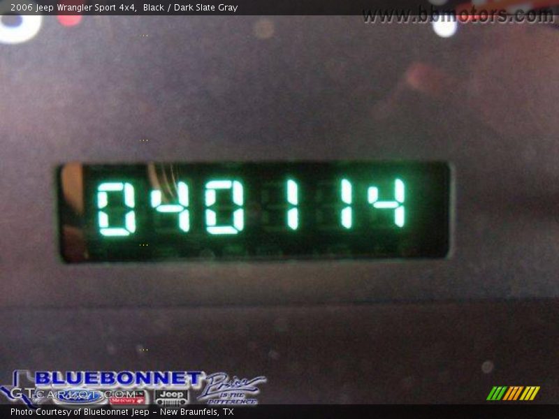 Black / Dark Slate Gray 2006 Jeep Wrangler Sport 4x4